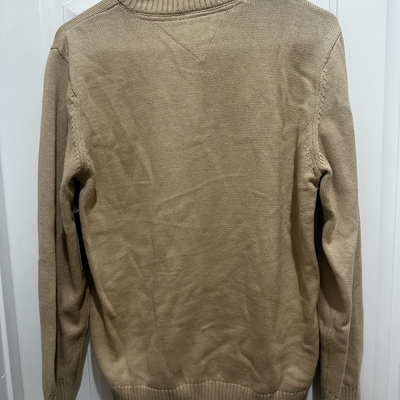 Tommy Hilfiger Boy's Tan half zip Sweater + long sleeve t-shirt NWT XL - Picture 4 of 10